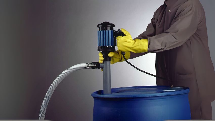 Bơm thùng phuy chạy điện