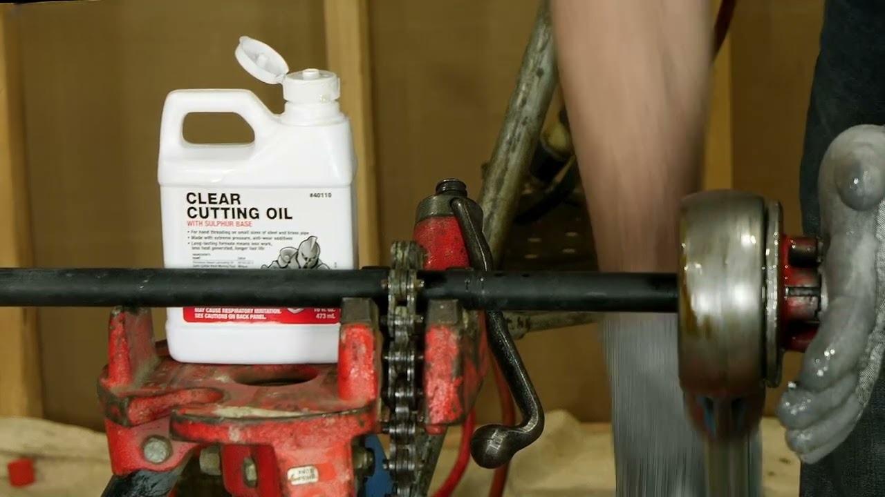 Công dụng của dầu cắt ren ống
