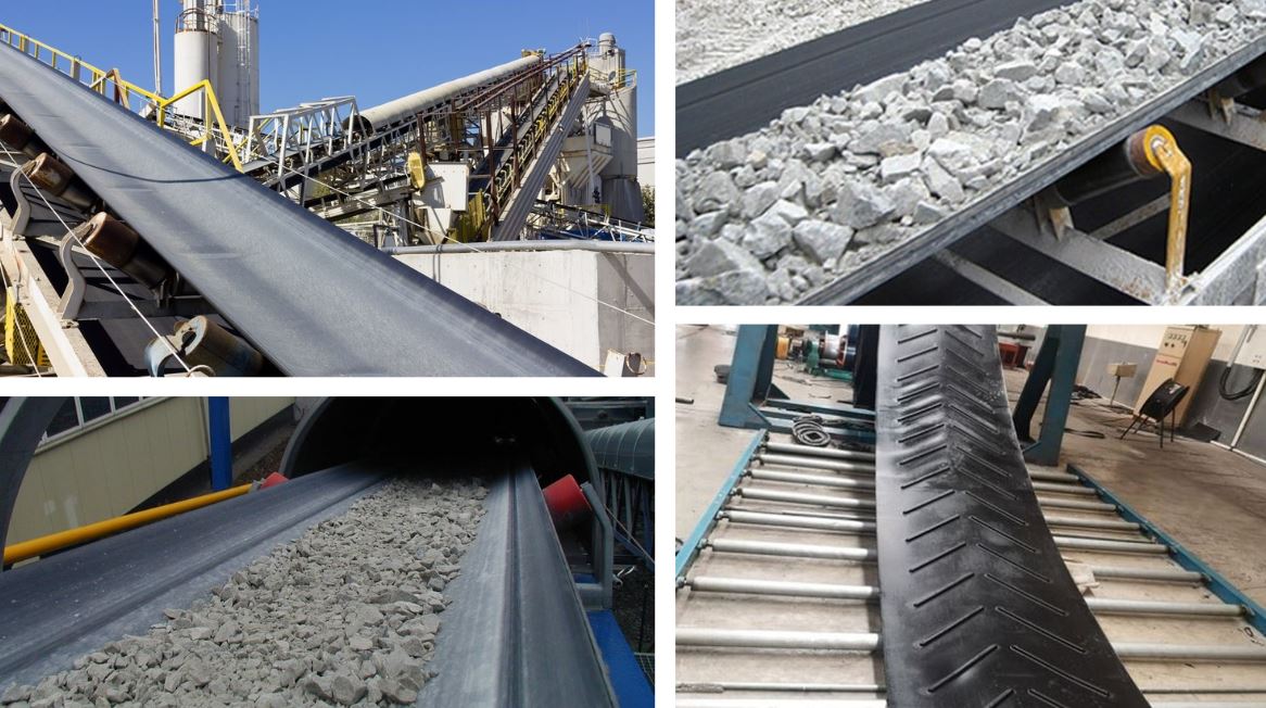 Các loại băng tải cao su phổ biến