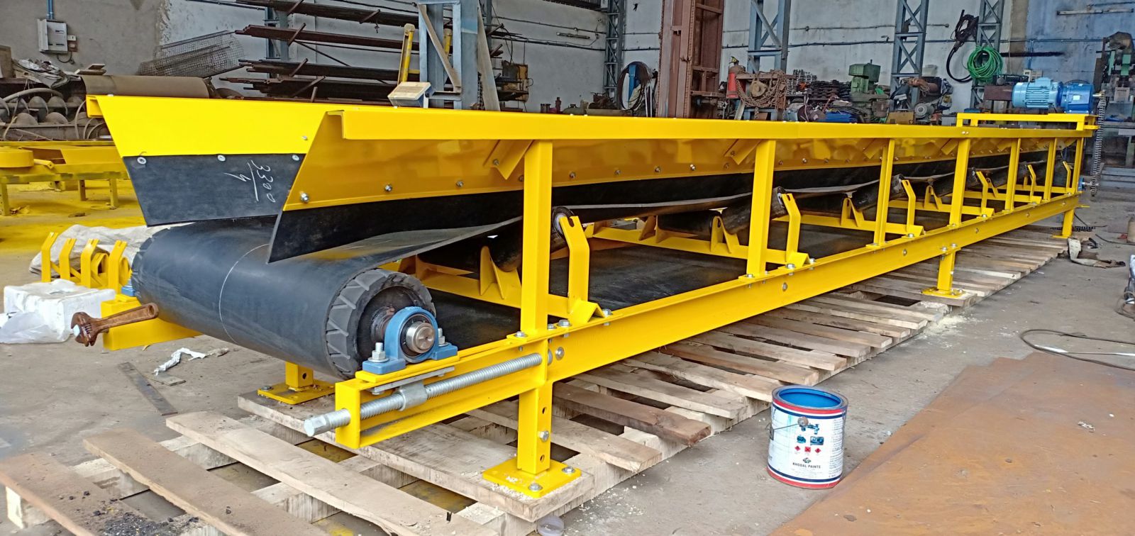 Ưu điểm của băng tải cao su