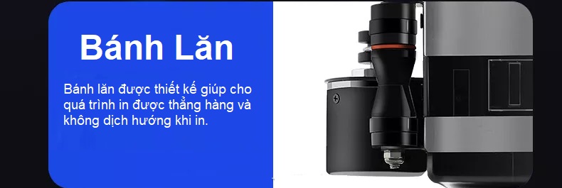 Máy in date cầm tay DBK MX5 in logo, in trên mọi chất liệu 12.7mm, mực Aturos 600DPI, USB 2G 4