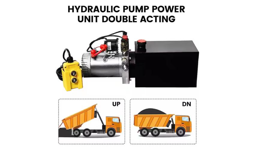 Bộ nguồn thủy lực 12V Zhejiang 4