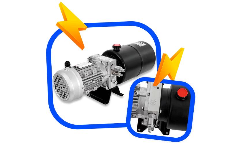 Bộ Nguồn Thủy Lực Mini 220V 7