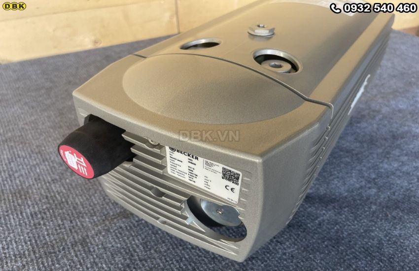 Kích thước và đường cong hiệu suất của bơm chân không khô BECKER VT 4.40