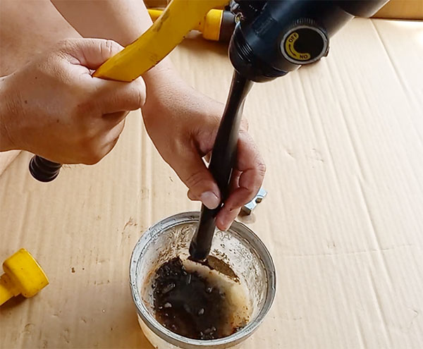 Hướng dẫn tháo kìm bấm cos thủy lực bị hỏng