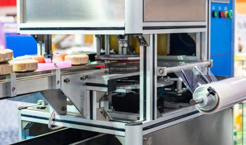 Các bộ phận chính trong máy co màng tự động