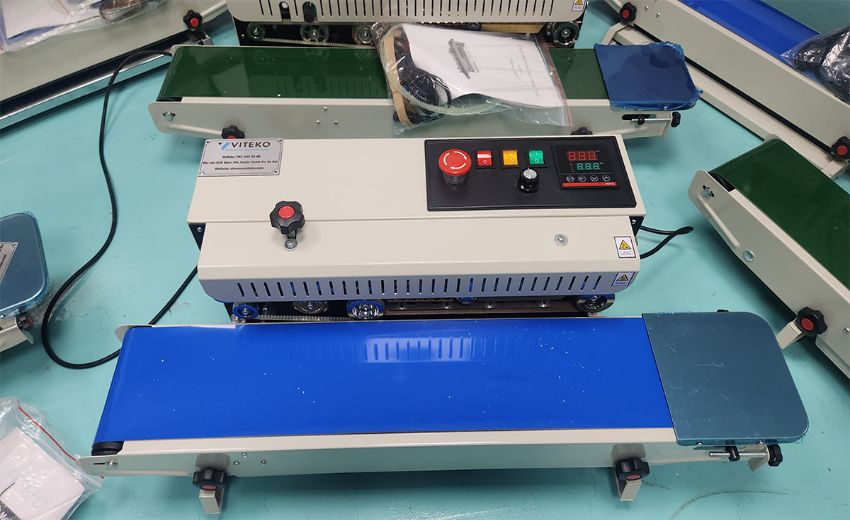 Các bước sử dụng máy hàn miệng túi 1