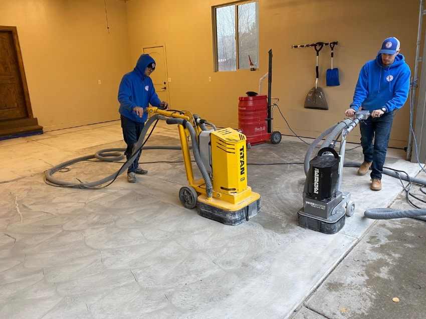Các bước sử dụng máy mài sàn bê tông hiệu quả 4