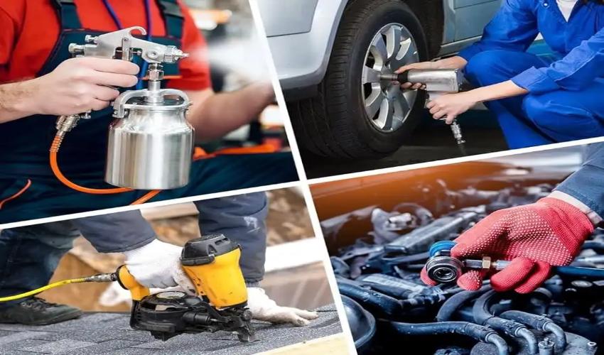 Các ứng dụng phố biến của dụng cụ khí nén