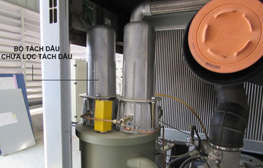 Cách sử dụng bộ tách dầu máy nén khí chuẩn