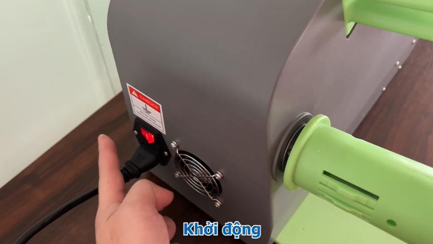 Hướng dẫn sử dụng máy thổi túi đệm khí