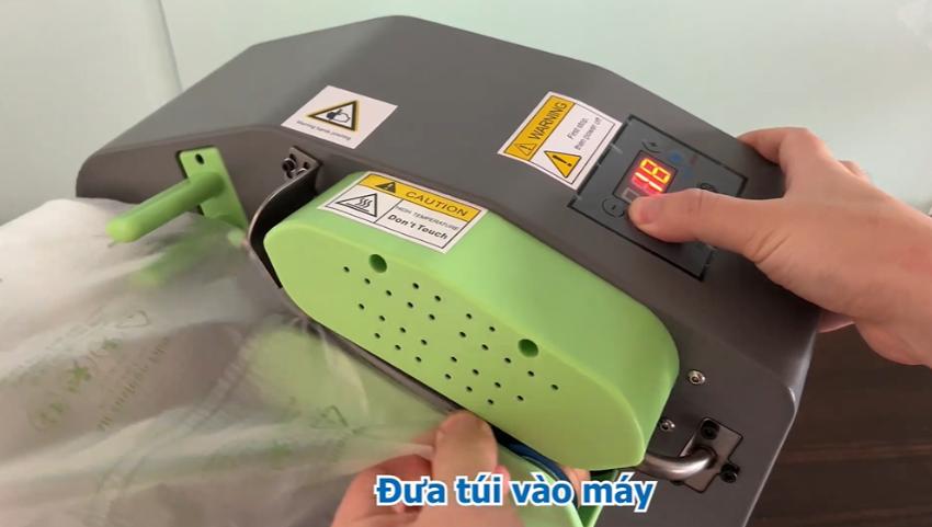 Hướng dẫn sử dụng máy thổi túi đệm khí 2