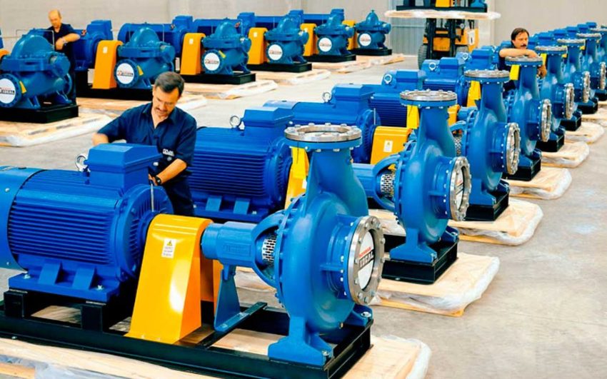 Cấu tạo bơm ly tâm trục ngang