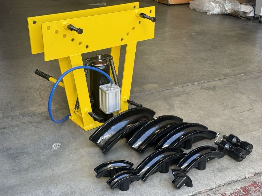 Cấu tạo chính của máy uốn thủy lực