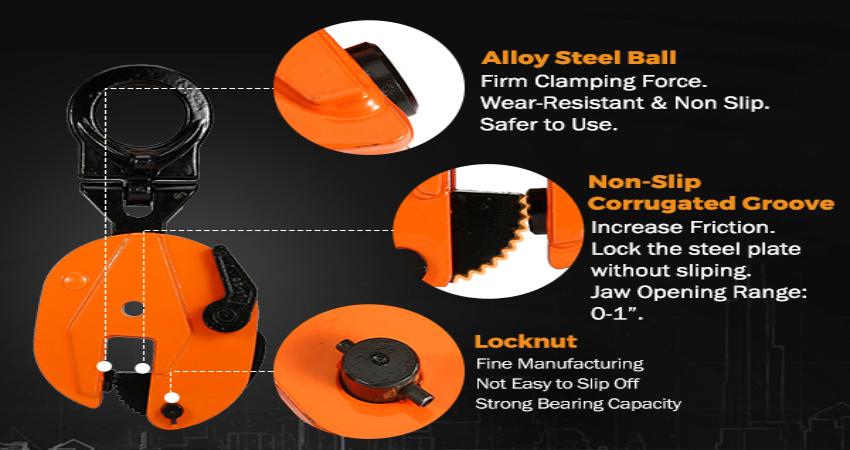 Cấu tạo của kẹp tôn