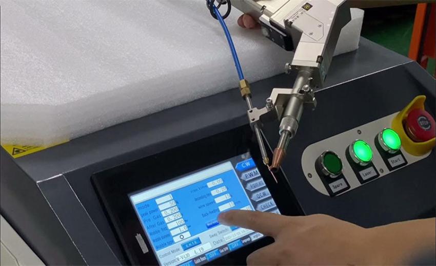 Cấu tạo máy hàn laser