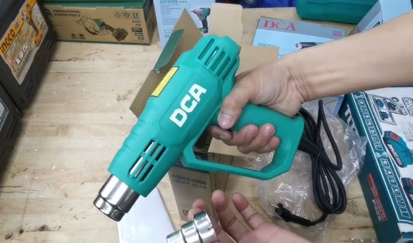 Cấu tạo máy sấy màng co