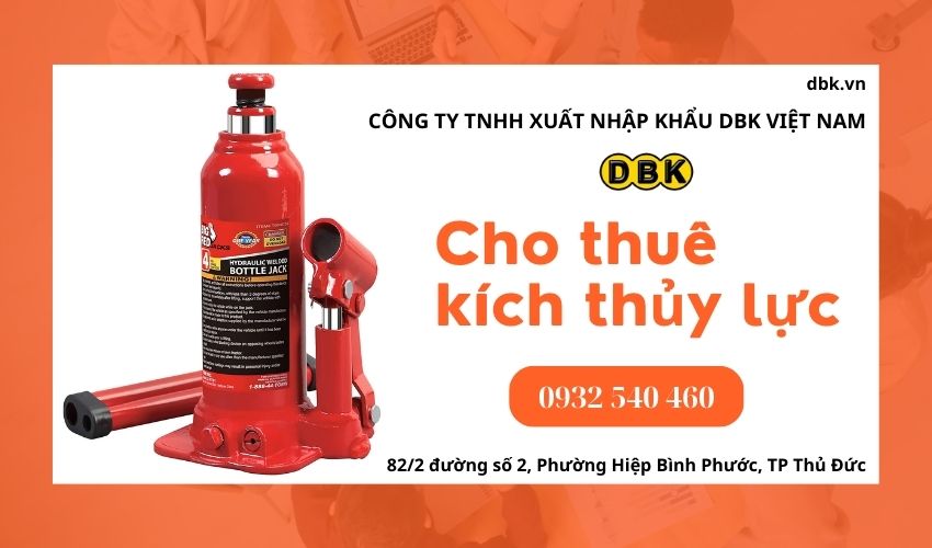 Vì sao nên thuê kích thủy lực?