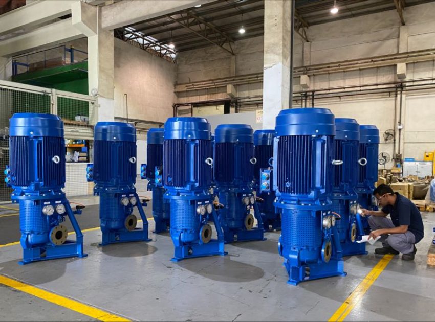 Cơ chế hoạt động của máy bơm inline