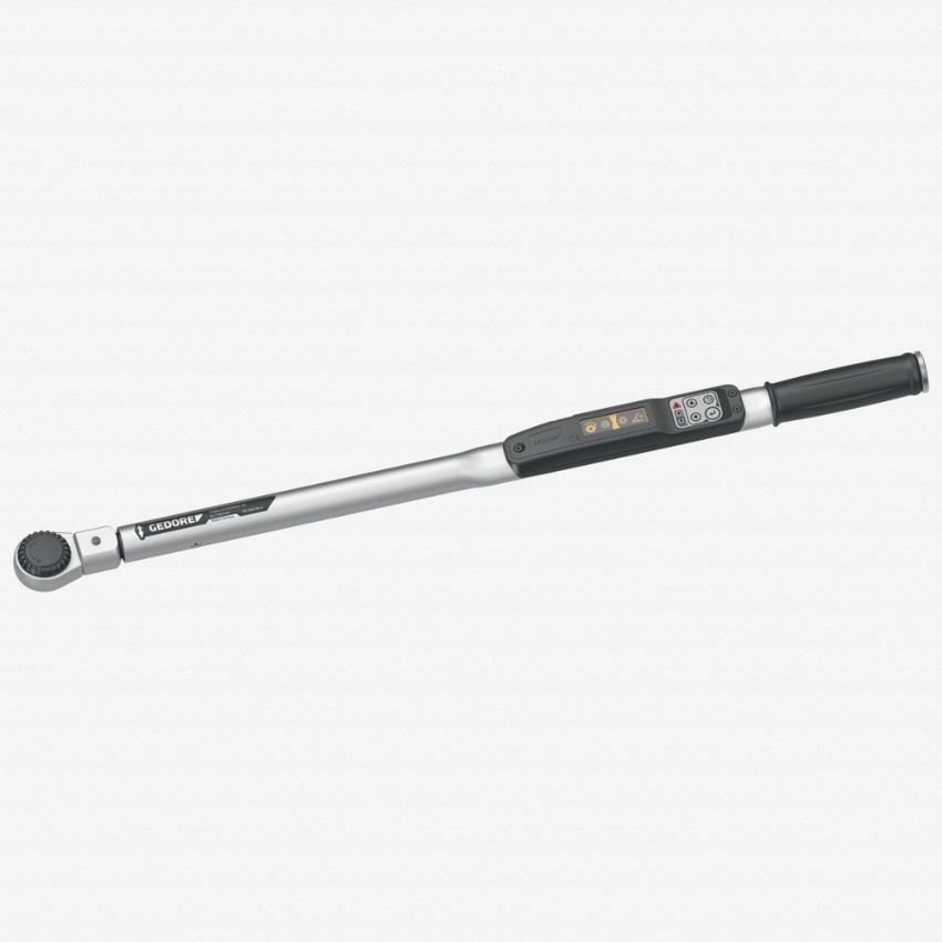 Cờ lê lực điện tử Gedore E-TORC 2-1000 N·M / 1.5-750 LBF·FT, Có đo góc quay