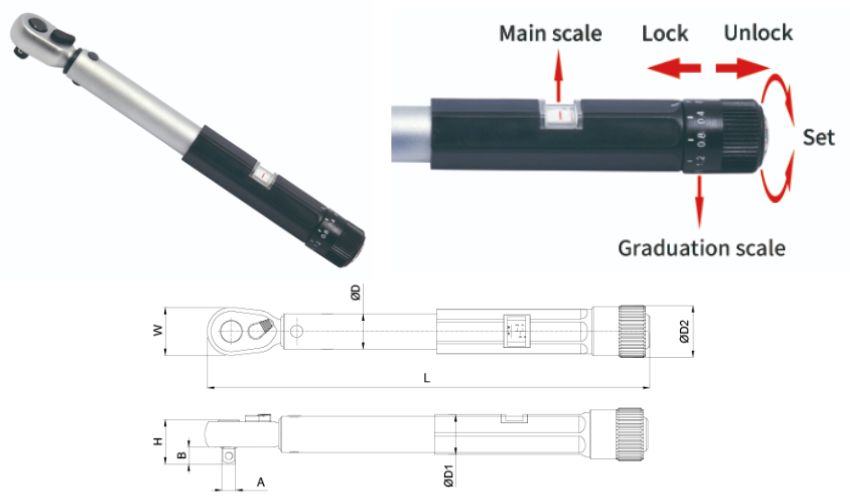 Cờ lê mô-men xoắn MOT