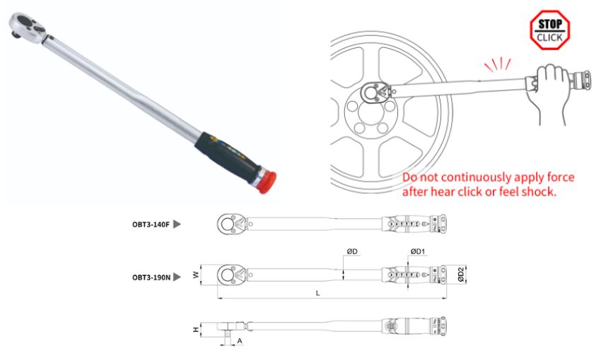 Cờ lê lực Matatakytoyo OBT3