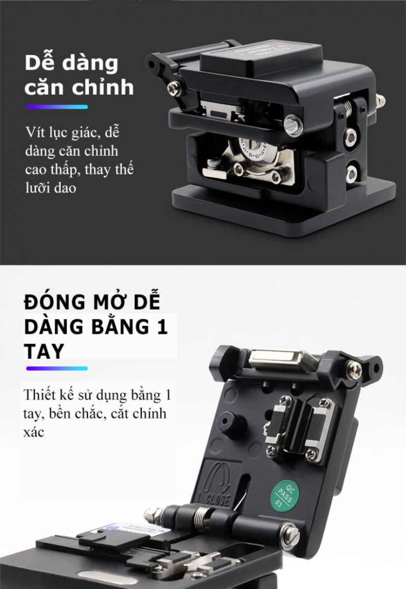 Dao cắt sợi quang Tribrer CLV-100B 2