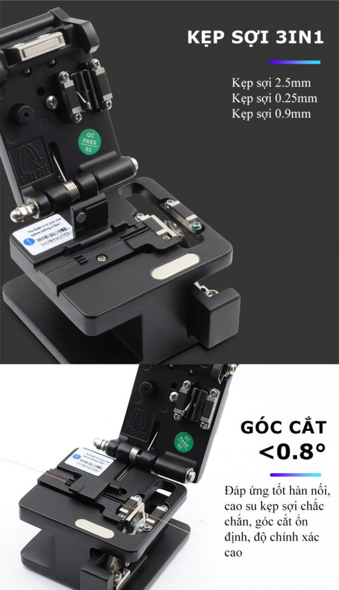Dao cắt sợi quang Tribrer CLV-100B 3