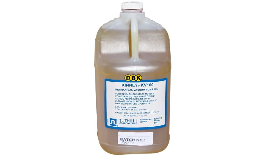 Giới thiệu sản phẩm dầu chân không Kinney Tuthill KV100