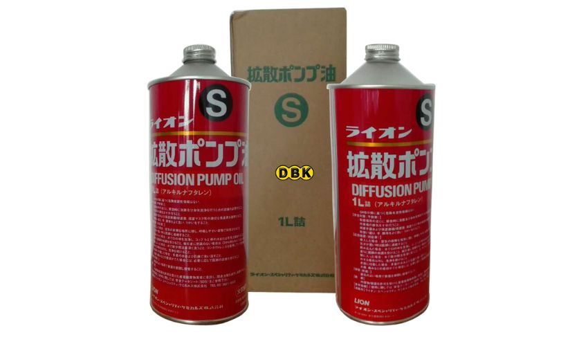 Giới thiệu sản phẩm dầu cho bơm khuyếch tán chân không LION S