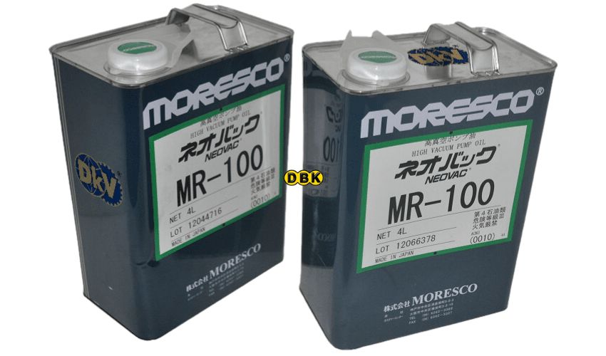 Giới thiệu sản phẩm dầu chân không NEOVAC Moresco MR-100 (Can / 4 Lít)