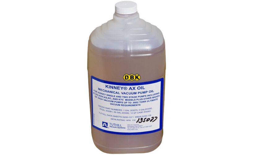 Giới thiệu sản phẩm dầu chân không Kinney Tuthill AX