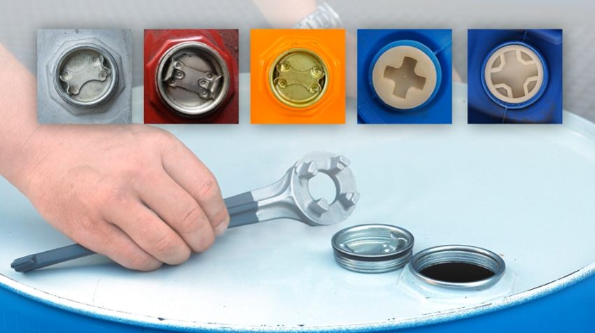 Thiết kế và hướng dẫn sử dụng cờ lê mở nắp thùng phuy