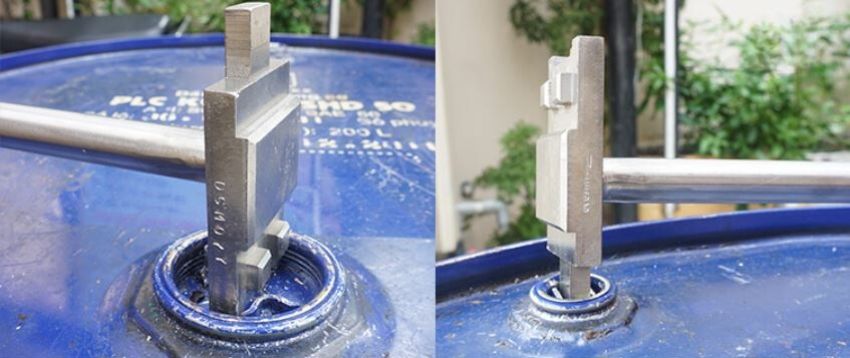 Hướng dẫn mở nắp thùng phuy nhựa kín