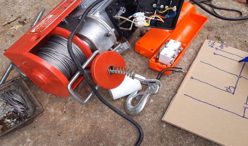 Kiểm tra cáp thép và phanh