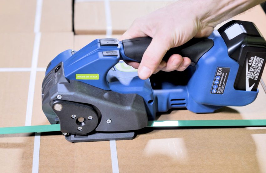 Kìm siết đai bằng điện (chạy pin)