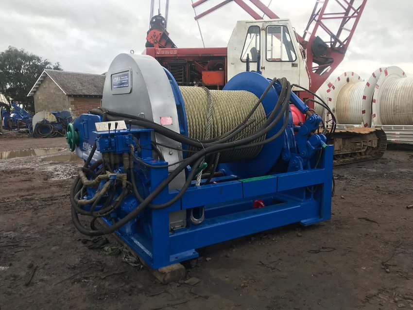 Lĩnh vực ứng dụng của tời thủy lực