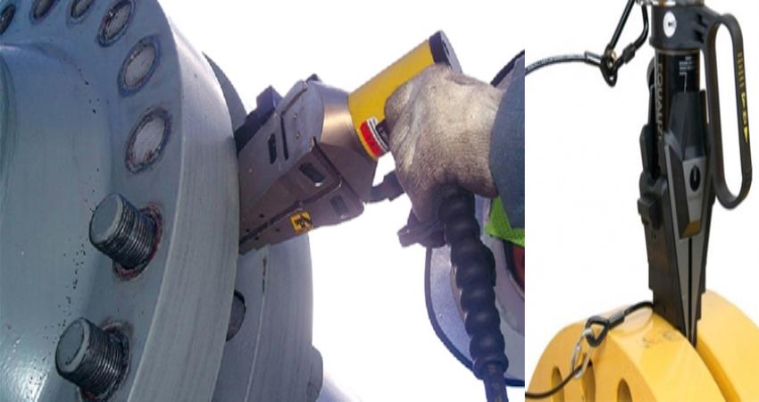 Cách hoạt động của tách mặt bích thủy lực FYP-55