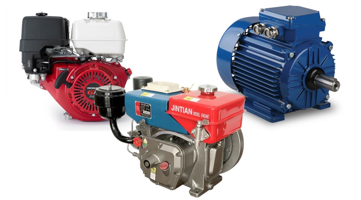 Động cơ máy cắt đường bê tông