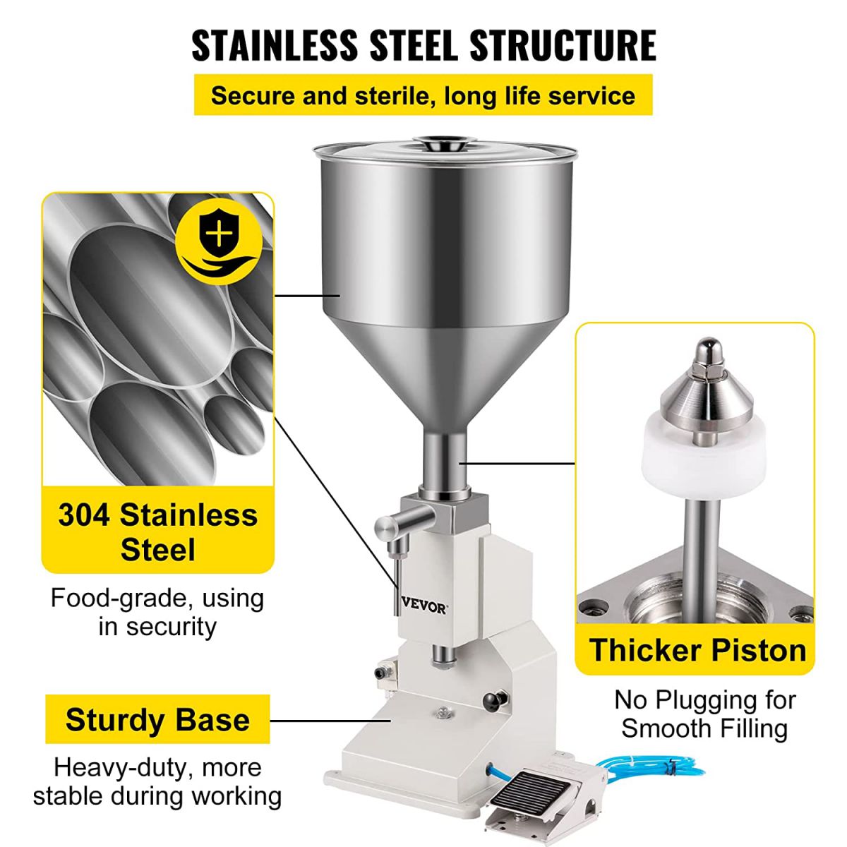 Máy chiết rót thủ công DBK A02 3
