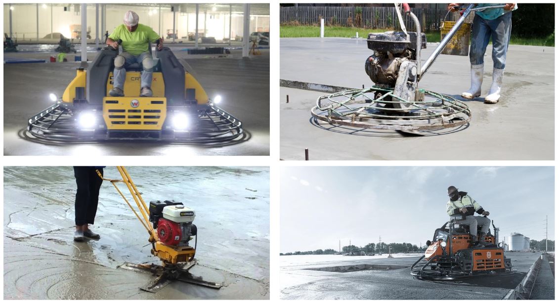 Lý do vì sao bạn nên sử dụng máy xoa nền bê tông