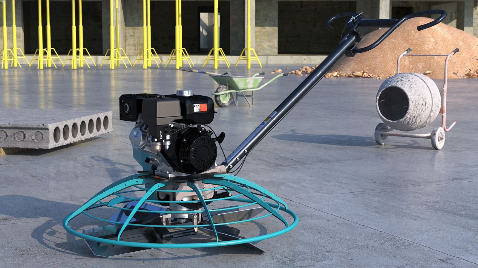 Đặc điểm của máy xoa nền bê tông