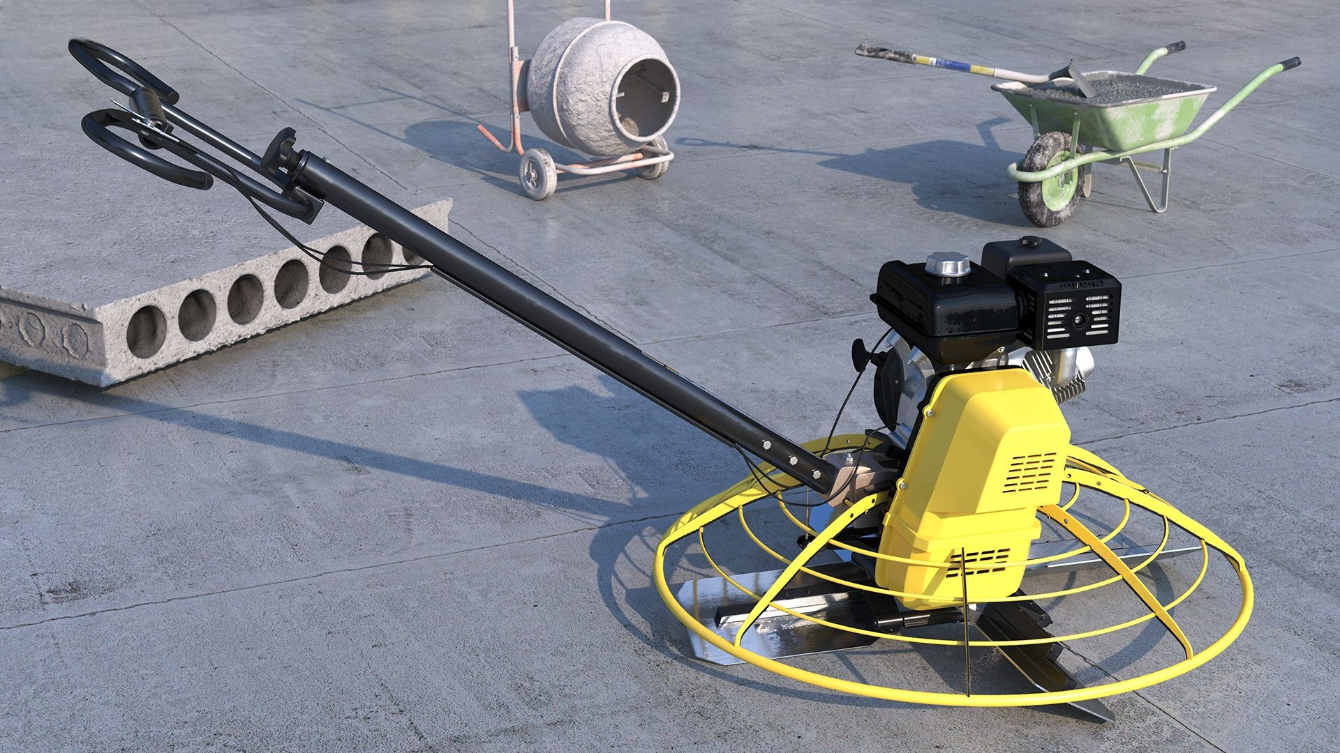 Hạn chế của máy xoa nền bê tông chạy xăng