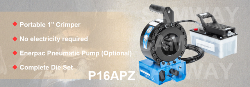 Thông số kỹ thuật của máy bấm ống thuỷ lực P16APZ