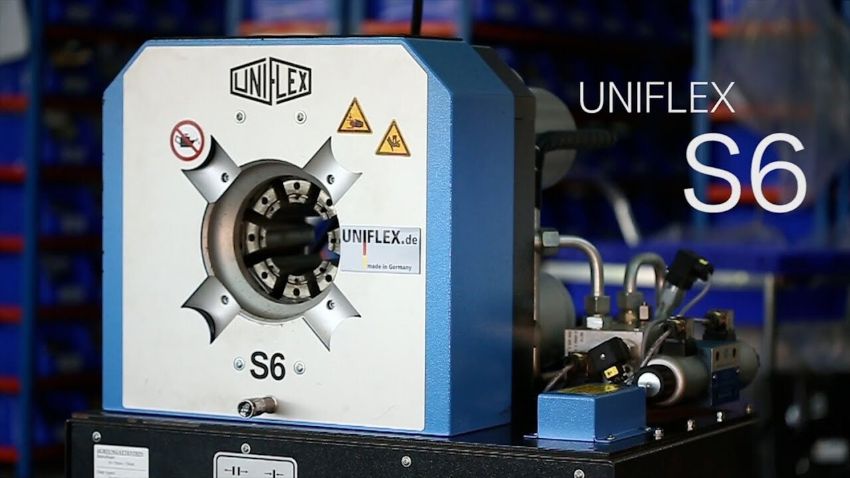 Giới thiệu sản phẩm máy bấm ống thủy lực UNIFLEX S6