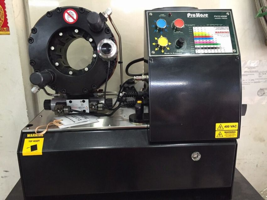 Giới thiệu sản phẩm máy ép ống PROHOSE SwagePress - Úc PH32