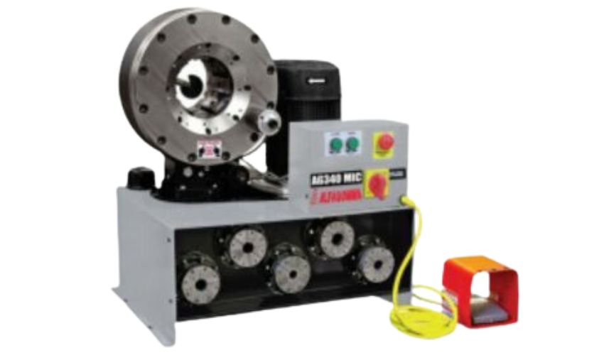 Giới thiệu sản phẩm máy ép ống ALFAGOMMA AG340/74-MIC