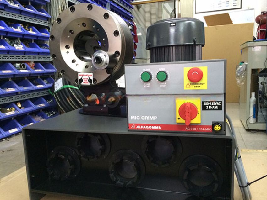 Thông số kỹ thuật máy ép ống AG240/74-MIC ALFAGOMMA