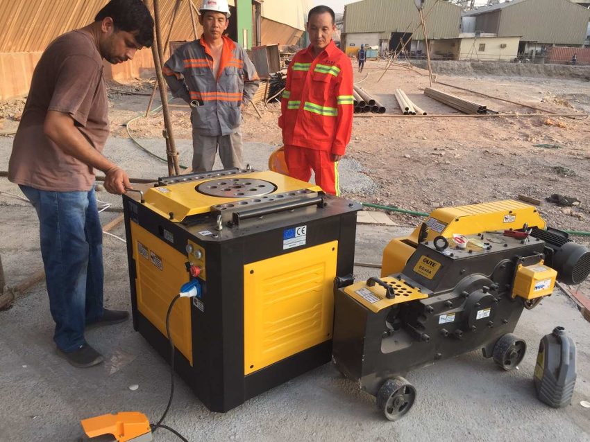 Máy bẻ đai được sử dụng trong lĩnh vực nào?