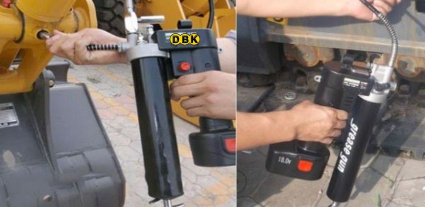 Những lưu ý khi lựa chọn bơm mỡ cho máy xúc